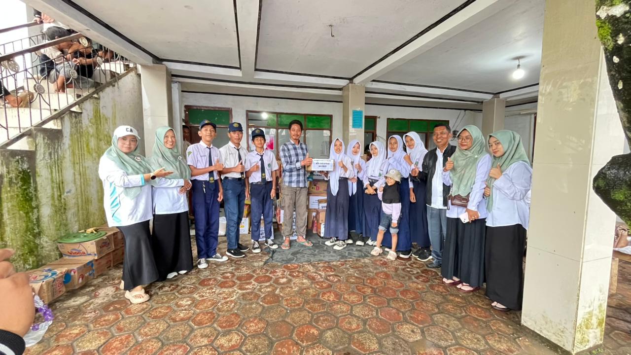 Donasi Bencana Alam Pemalang Selatan di Desa Penakir Kecamatan Pulosari