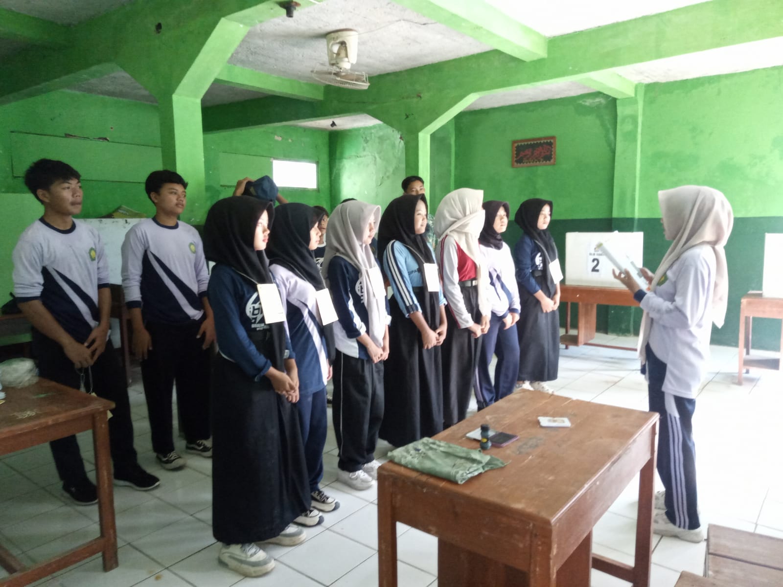 Pemilihan Ketua Osis (PILKAOS) Masa Bhakti 2026/2027 MTs Salafiyah Kalimas