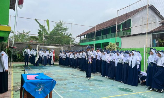 Pelantikan osis masa bhakti 2026 – 2027 MTs Salafiyah Kalimas